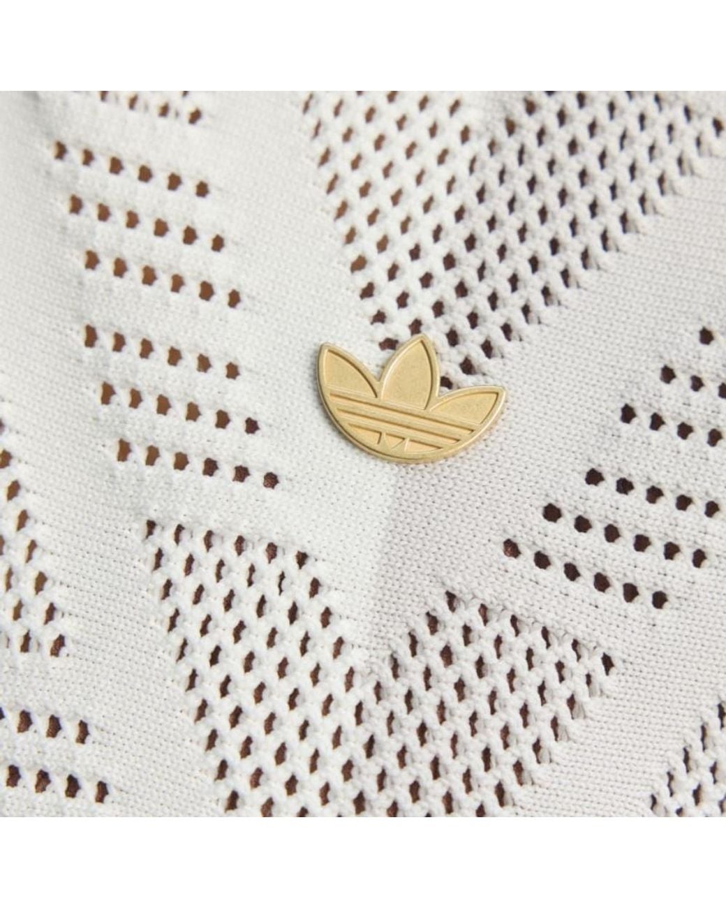 Adidas Originals Blue Short-Sleeve Polo T-Shirt
