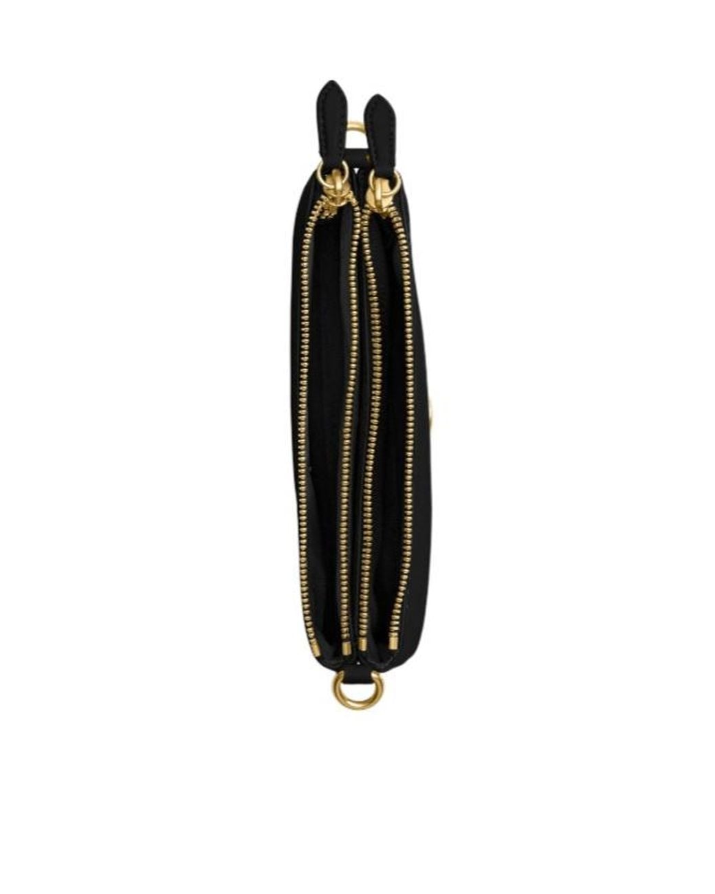 COACH Black Chain-Strap Leather Shoulder Bag