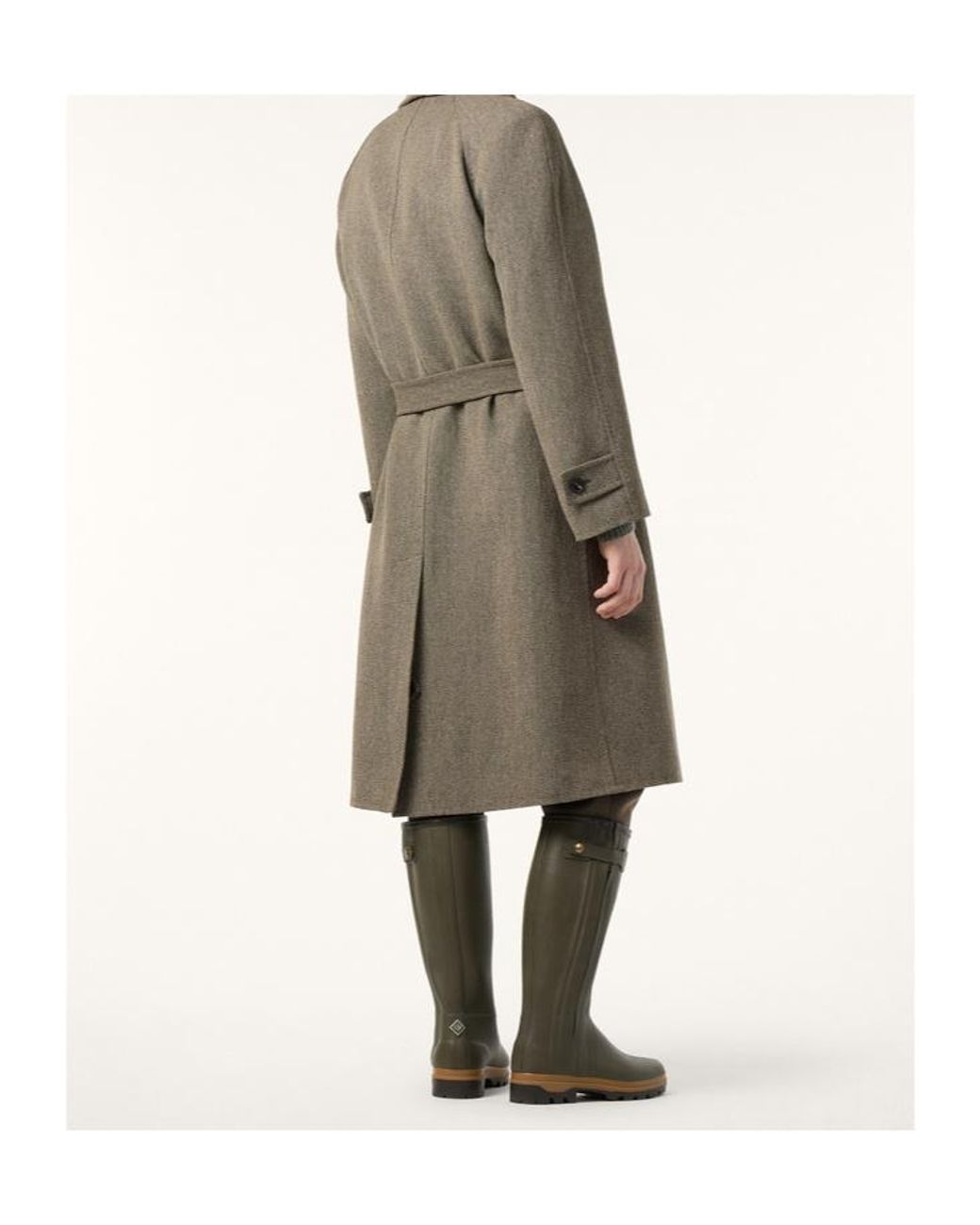 Loro Piana Gray Adrien Coat for men