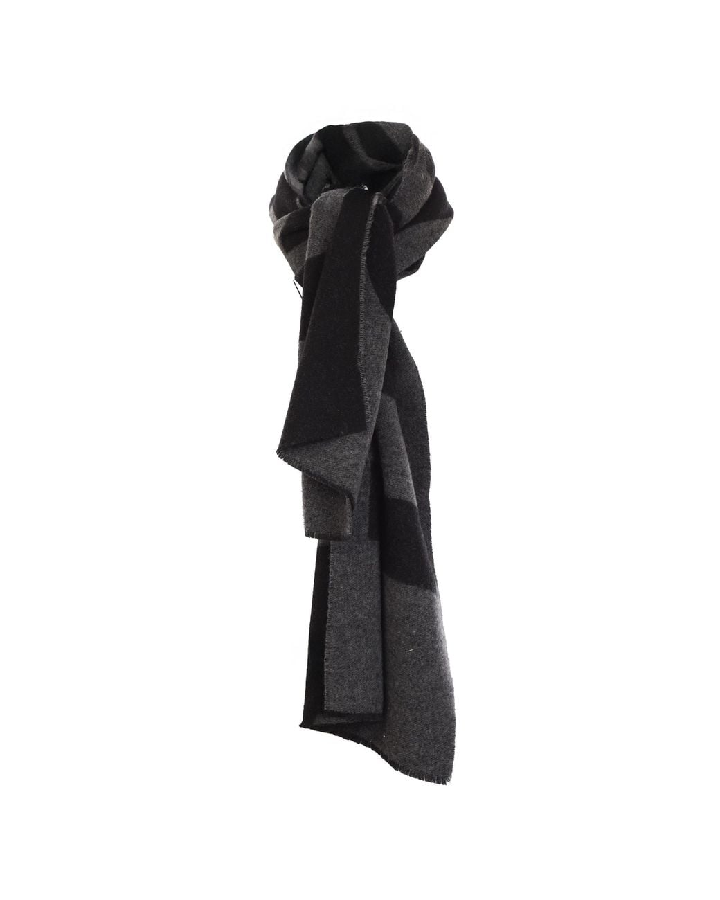 Boss White Color Woven Scarf for men
