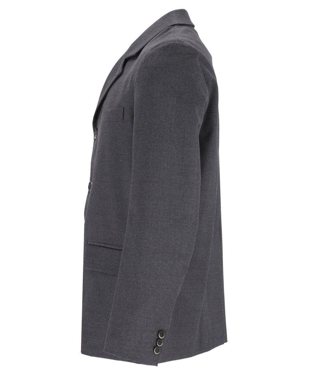 Barena Blue Zener Three-Button Blazer for men