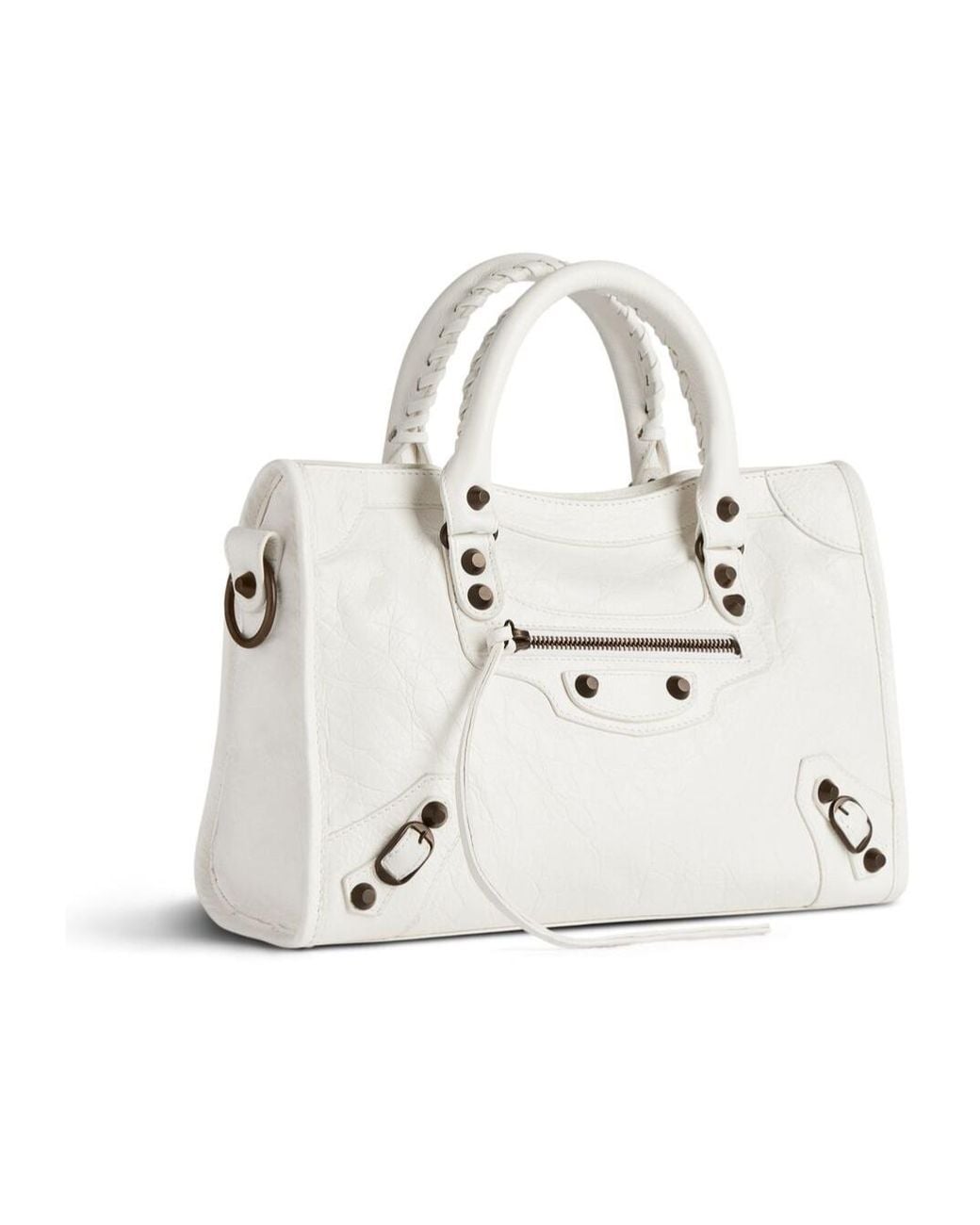Balenciaga Natural Le City Small Top Handle Bag