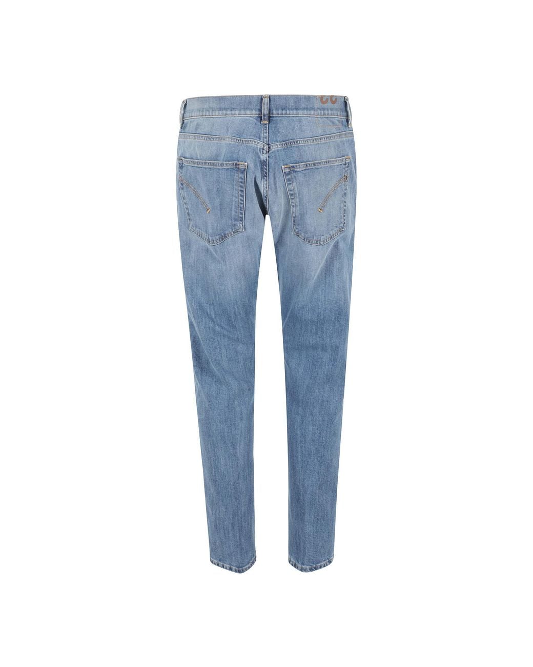 Dondup Blue Carrot-Fit Jeans for men