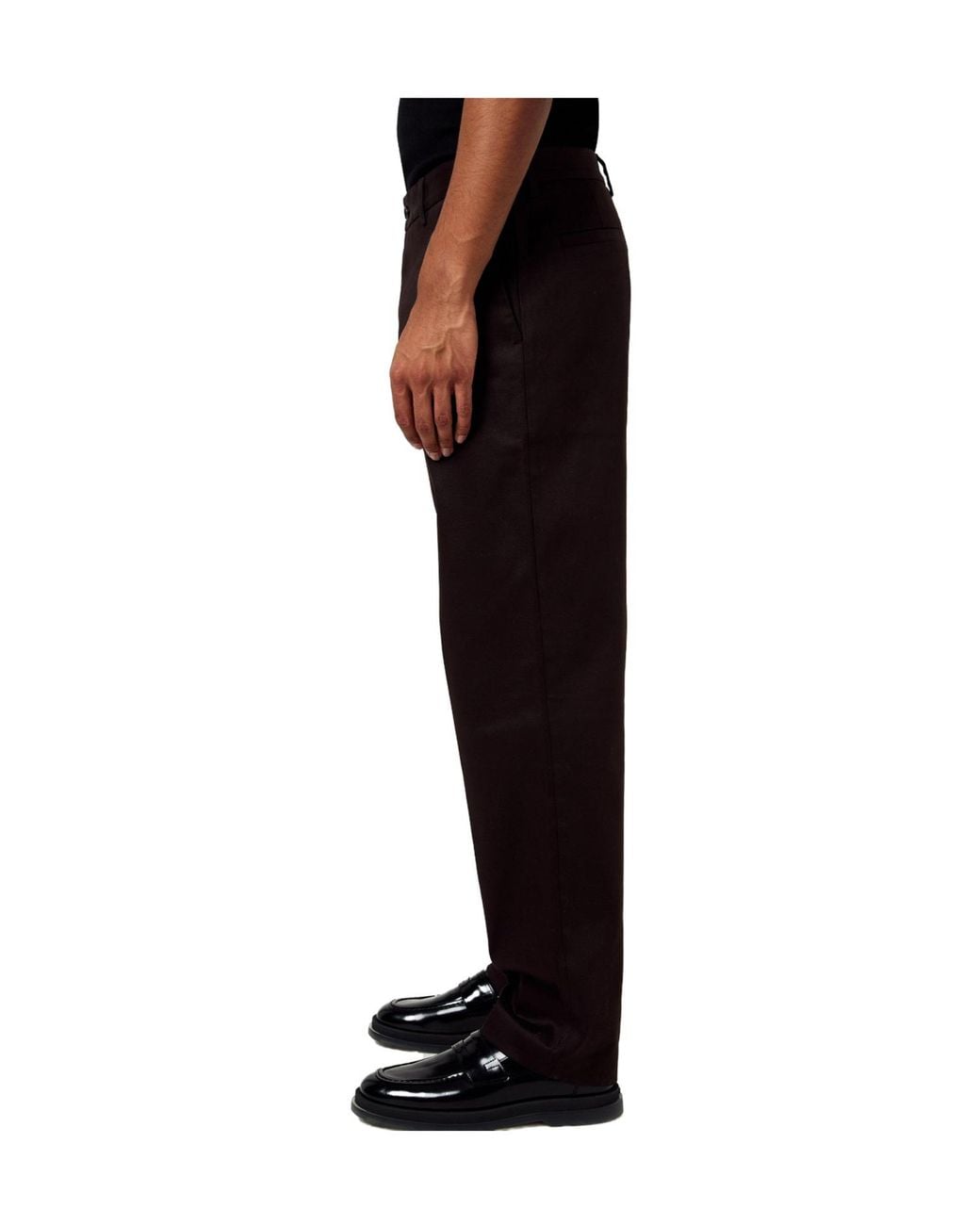 Boss Black Solid Color Casual Long Pants for men
