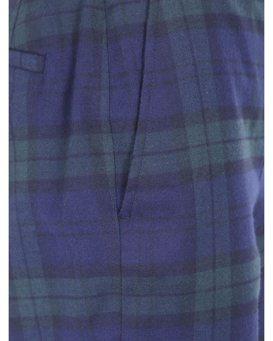 Ralph Lauren Blue Woven Straight Pants