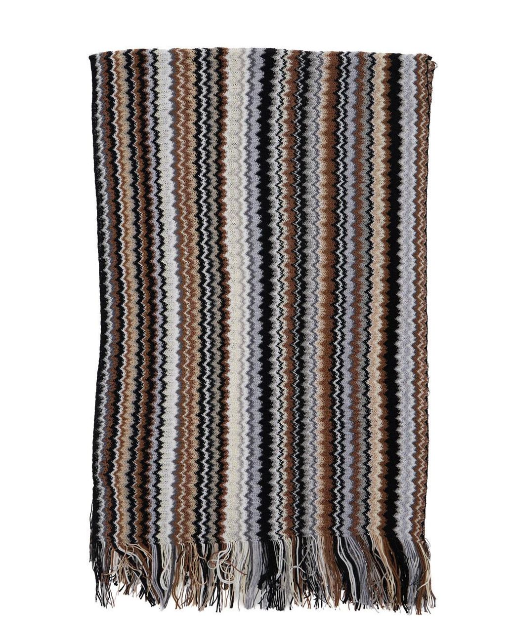 Missoni Multicolor Tasseled Scarf