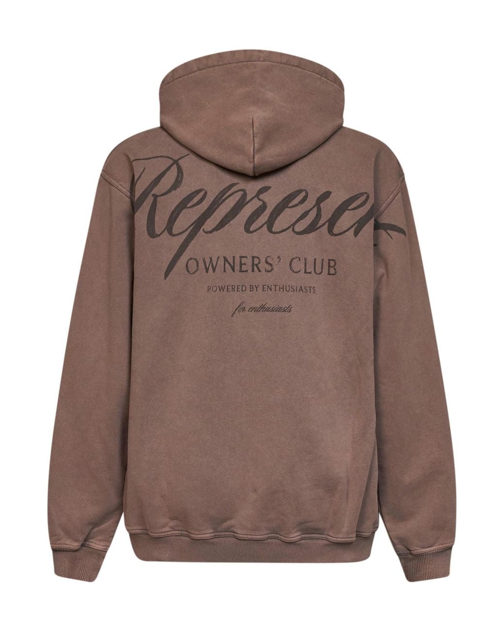 Represent Brown Owners Club Oversized Hoodie for men