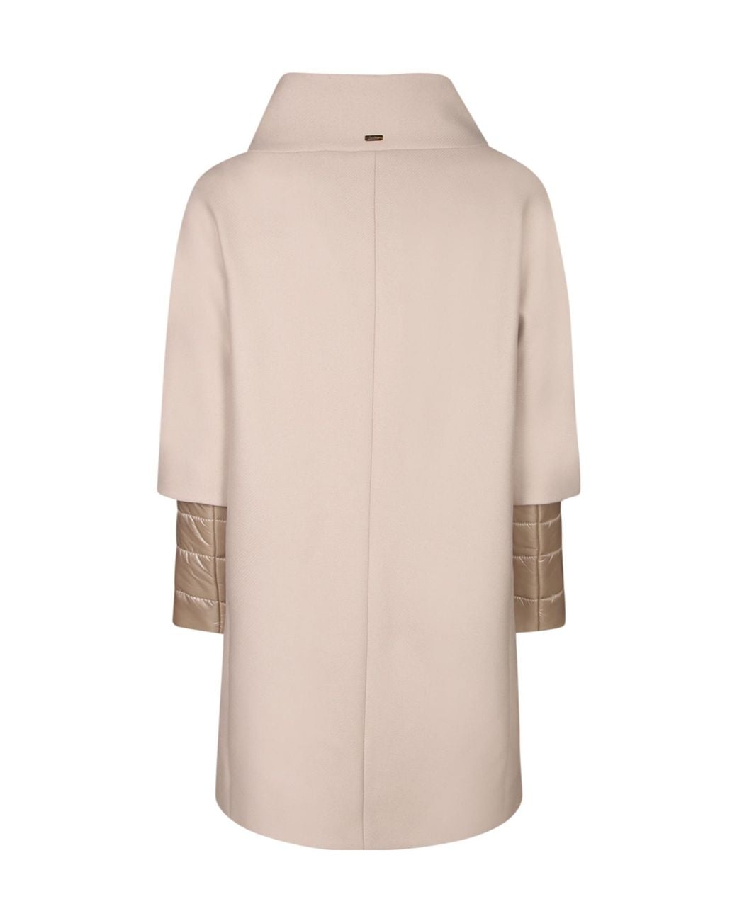 Herno Natural Layered Zipped Coat