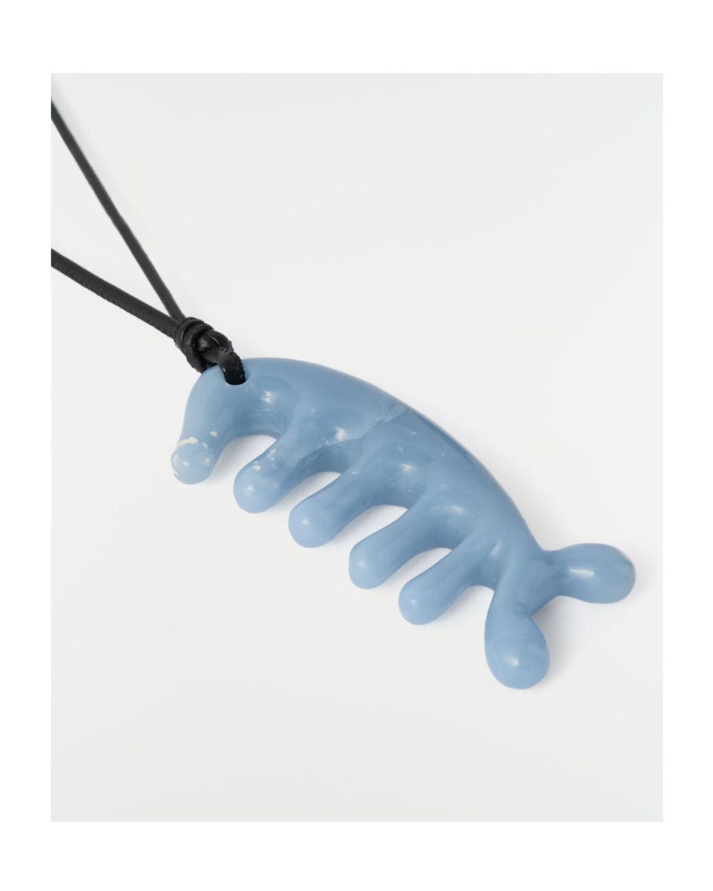 Lemaire White Beluga Gua Sha Necklace