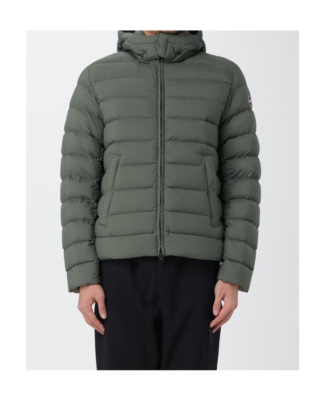 Colmar Gray Originals Detachable Hood Down Jacket for men