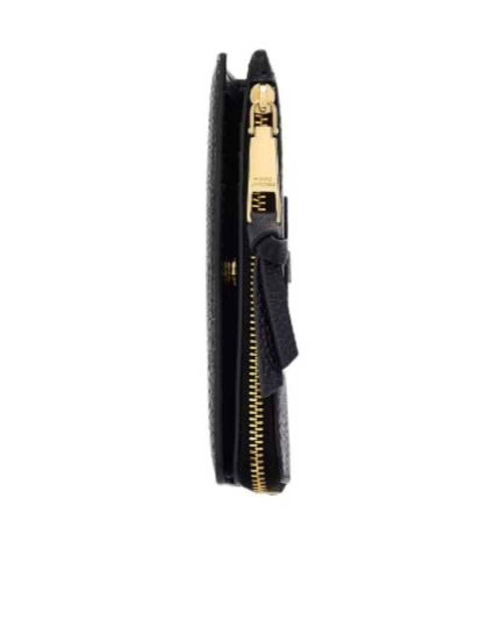 Marc Jacobs Black The Wallet Zip Around Wallet