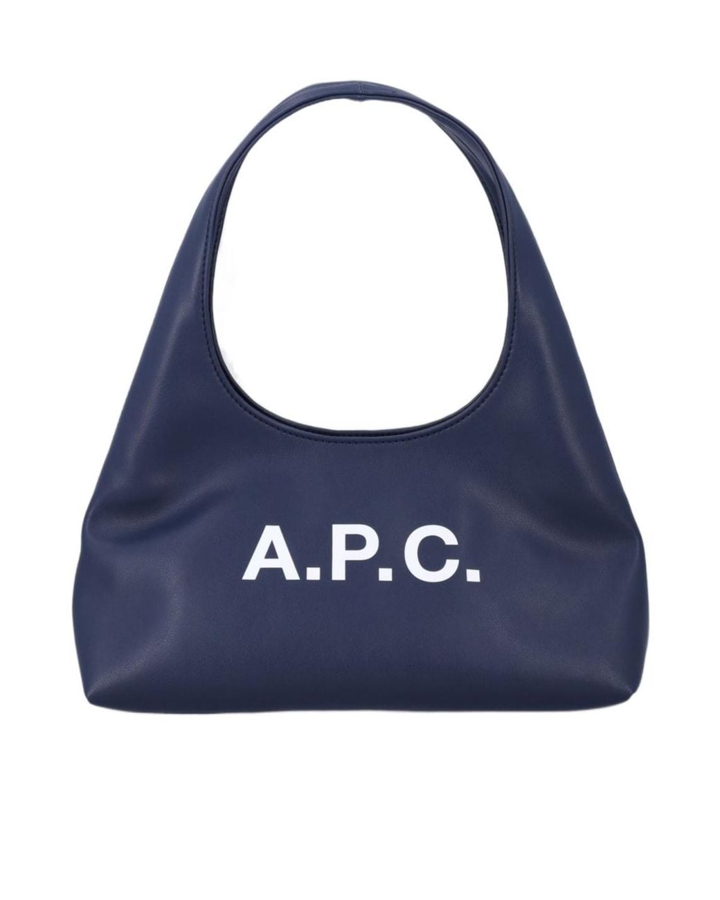 A.P.C. Blue Baby Ninon Small Shoulder Bag
