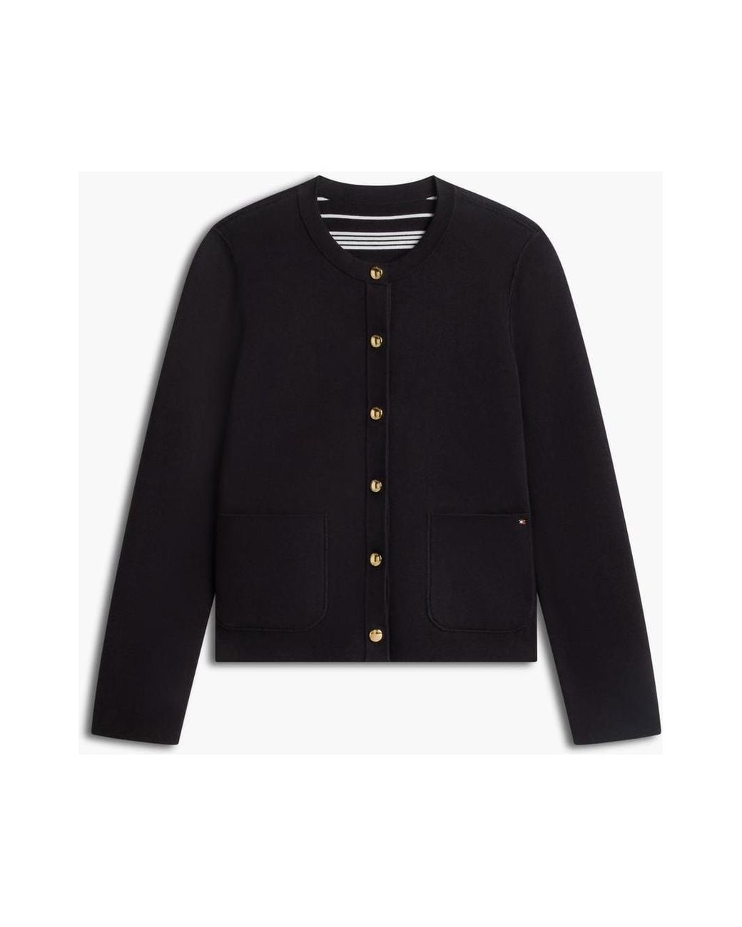 Tommy Hilfiger Black Long-Sleeve Cardigan