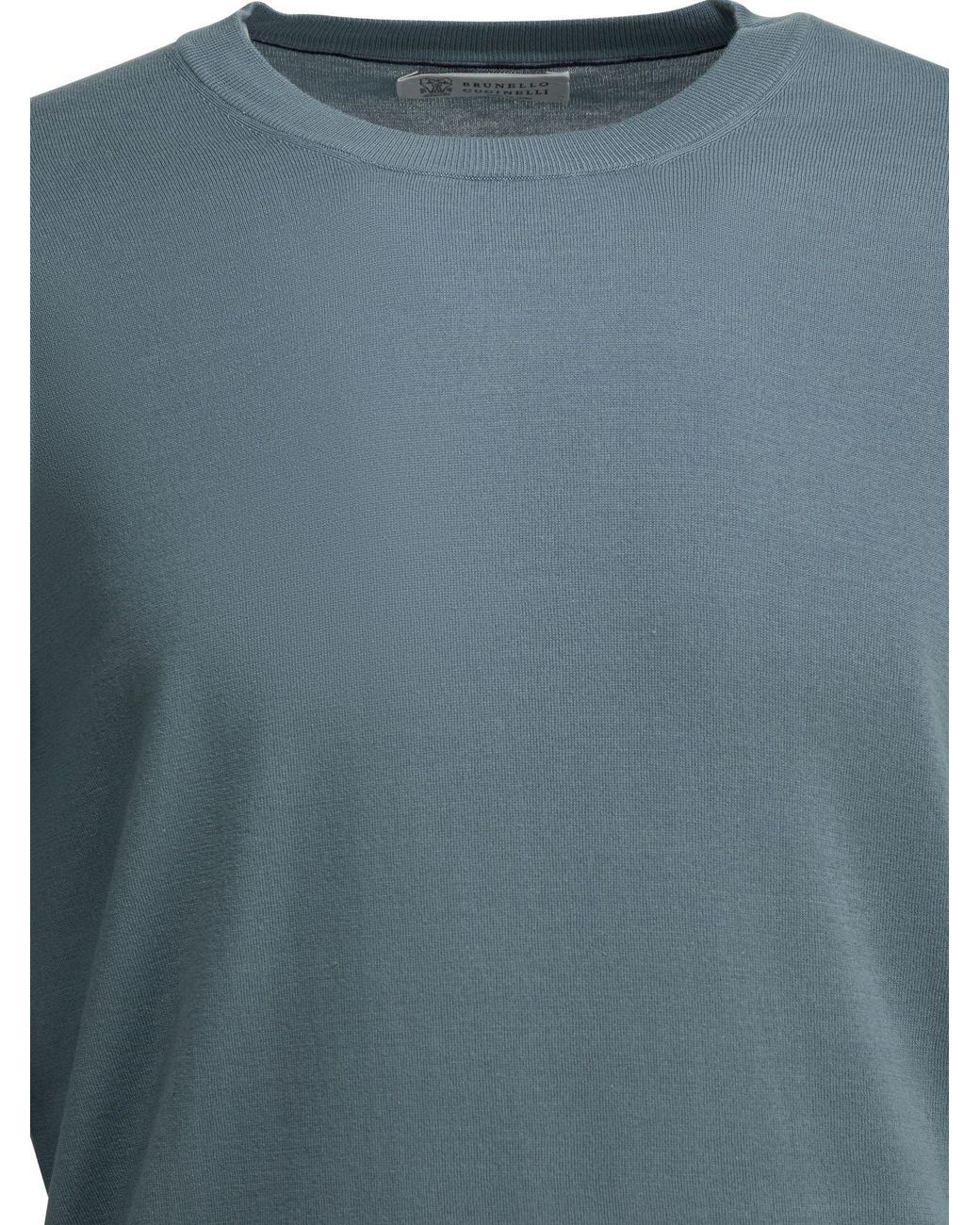 Brunello Cucinelli Blue Knitwear for men