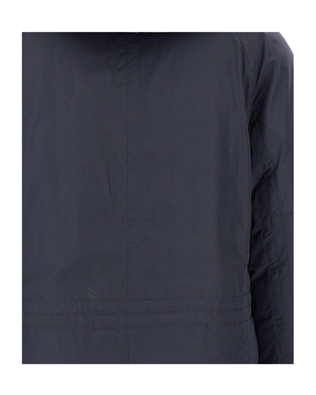 Peuterey Blue Hooded Parka for men