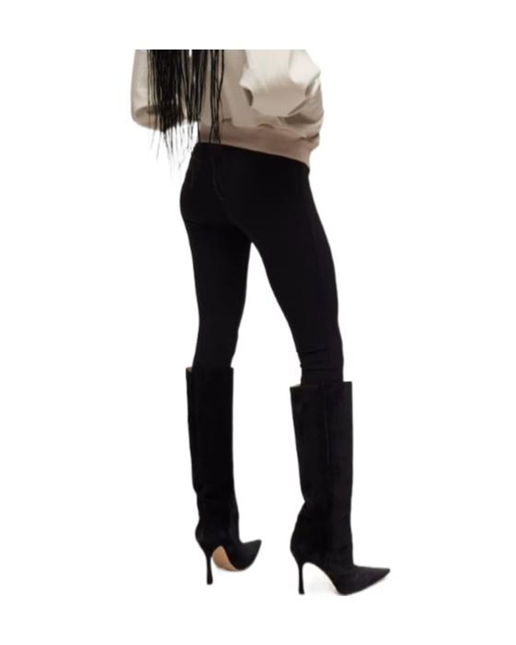 Gucci Black Crêpe Jersey Pants