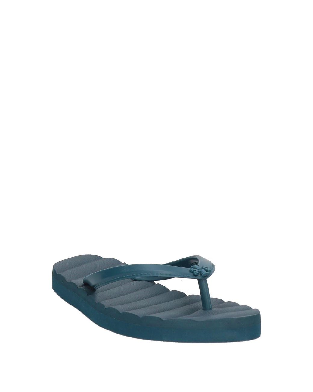 Tory Burch Blue Minimalist Comfortable Flip-Flops