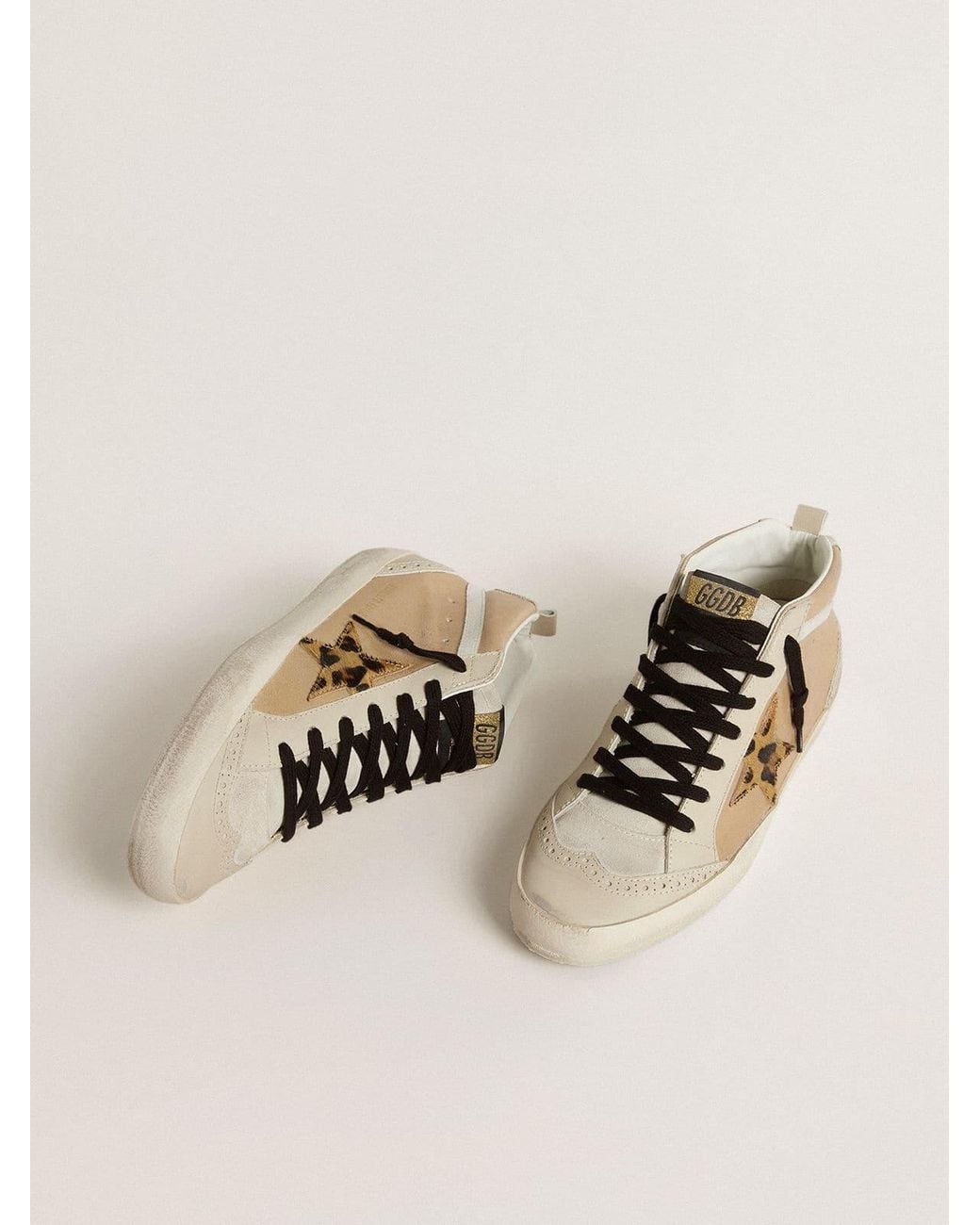 Golden Goose Deluxe Brand Brown Mid Star