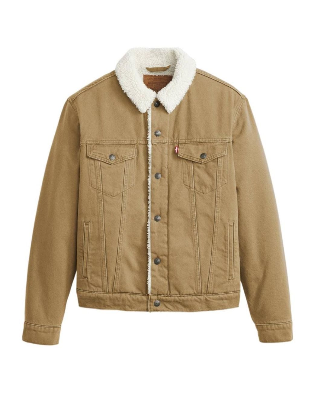 Levi's Natural Type Iii Sherpa Trucker Jacket for men