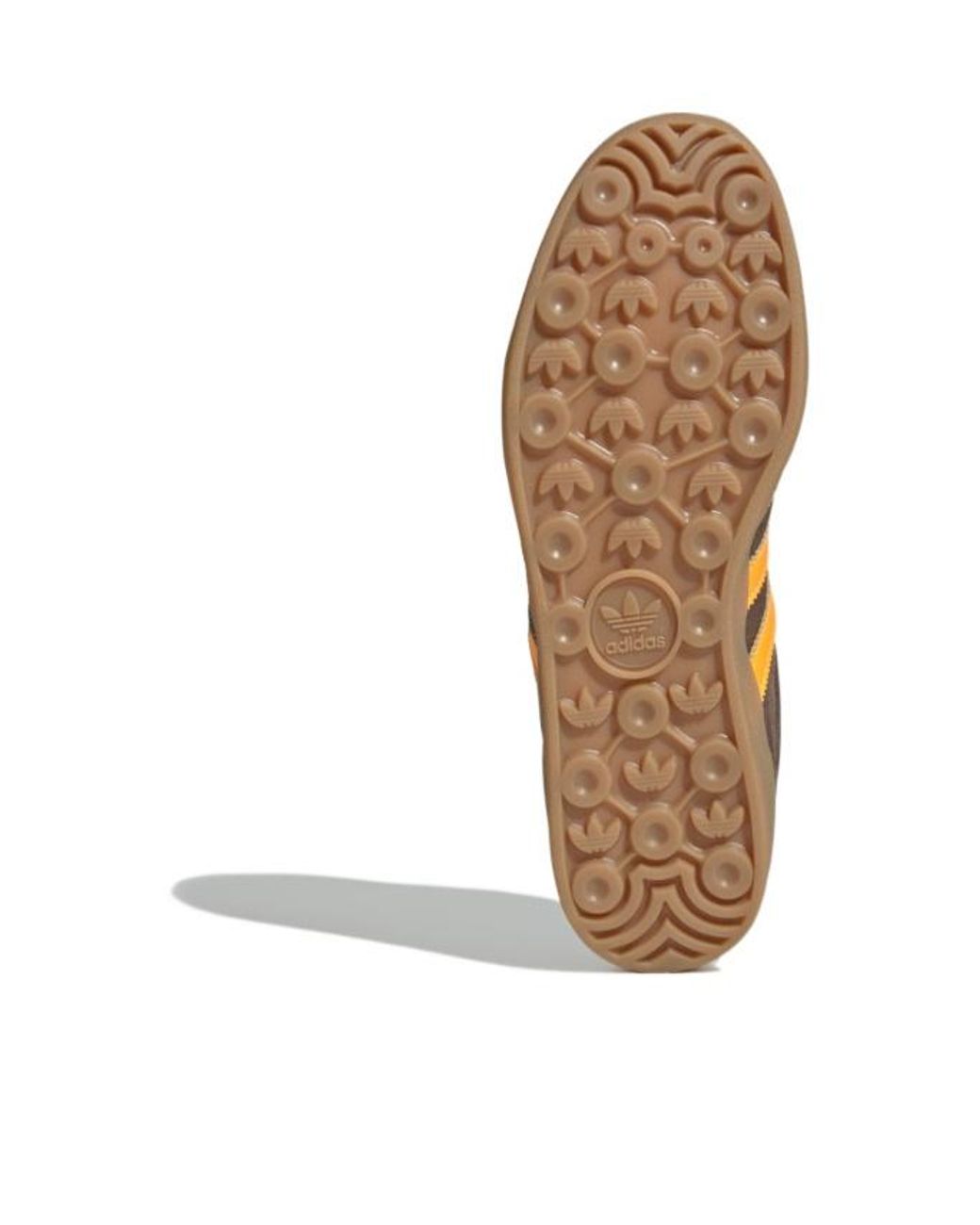Adidas Brown Originals Gazelle Low-Top Sneakers for men