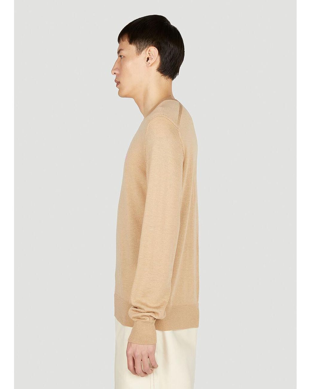 Comme des Garçons Natural Comme Des Garçons Shirt Crewneck Knitted Jumper for men