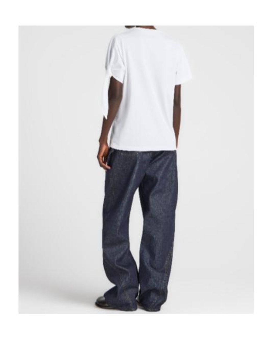 J.W. Anderson White Jw Anderson Sleeve Knot T-Shirt