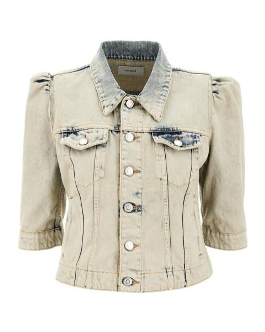Coperni Metallic Denim Jacket