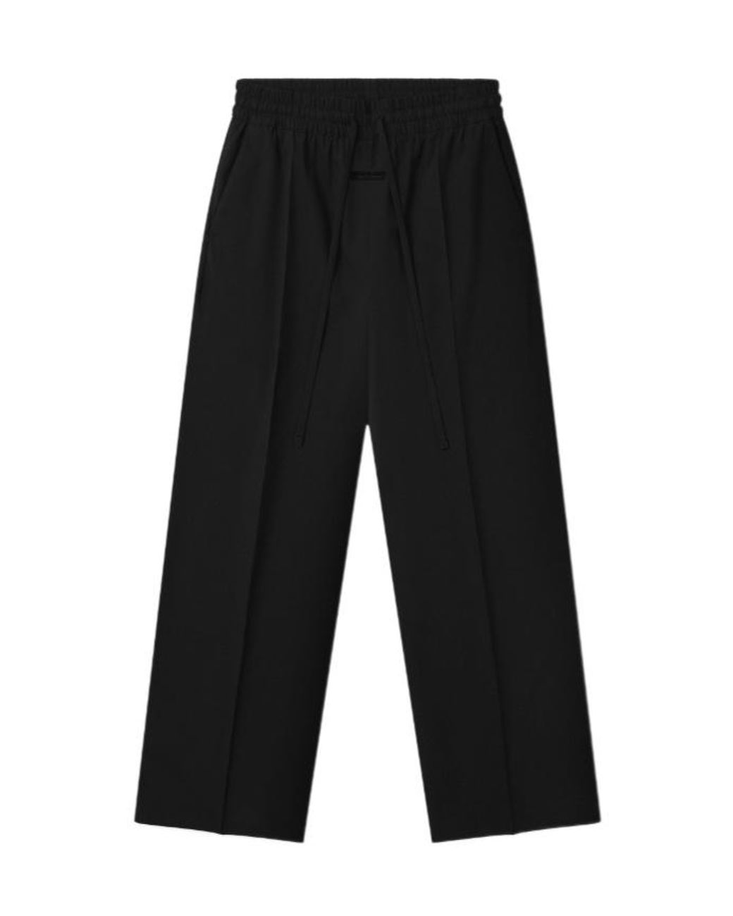 Fear Of God Black Wide-Leg Drawstring Pants for men