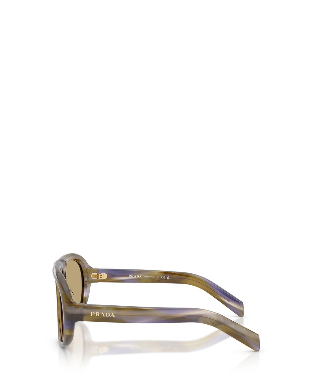 Prada Multicolor Eyewear Oversized Pilot Sunglasses