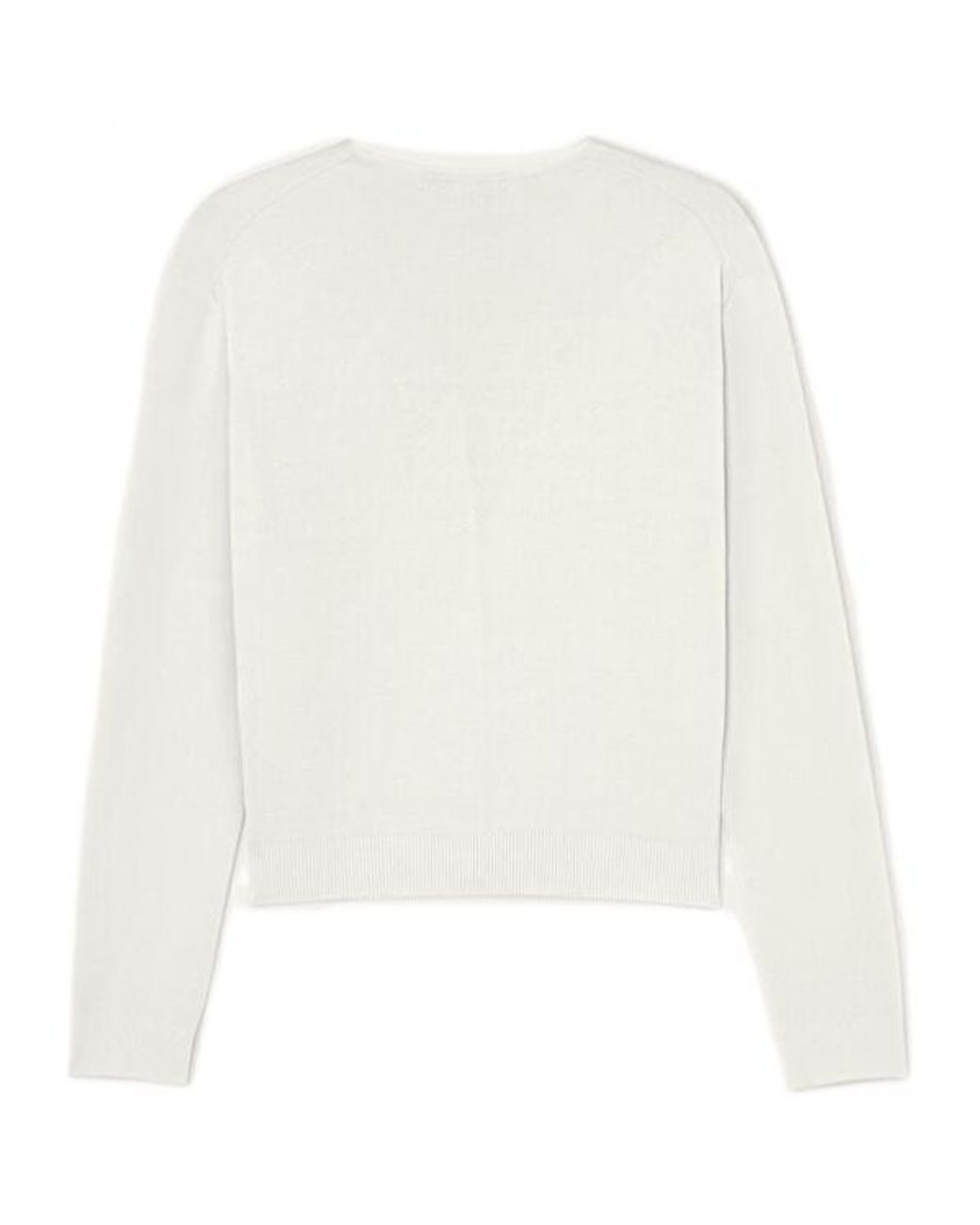 Loro Piana White Siena Cardigan