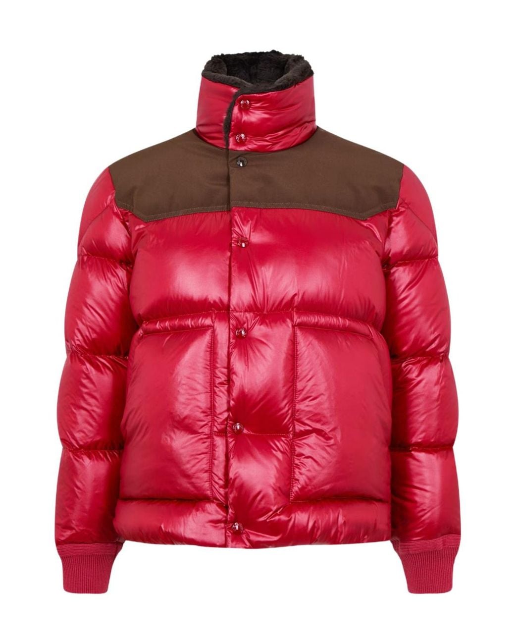 Moncler Red Archivio Vajolet Quilted Down Jacket for men