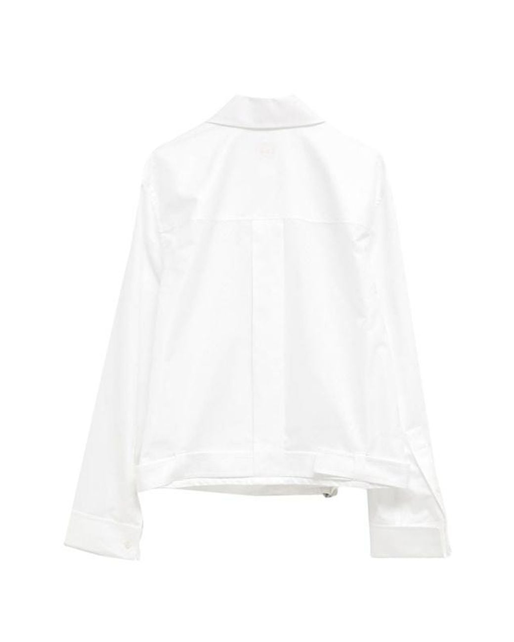 Loewe White Draped Shirt