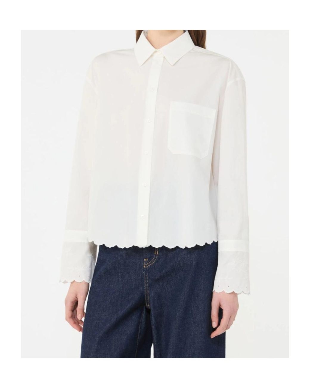 Weekend by Maxmara White Neutro Button-Up Shirt