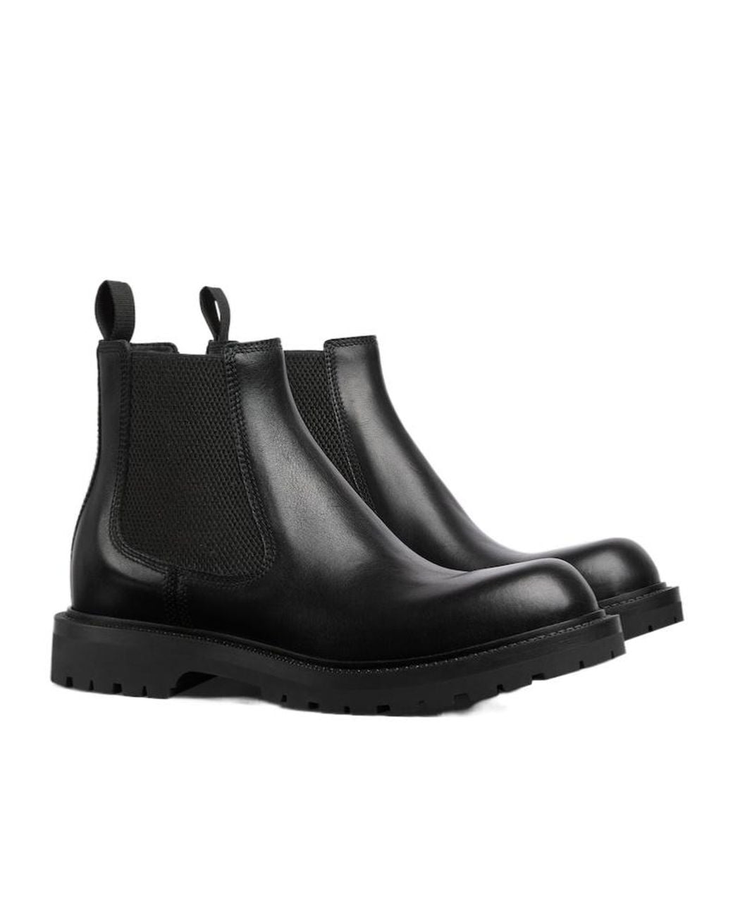 Gucci Black Web Detailed Boots for men