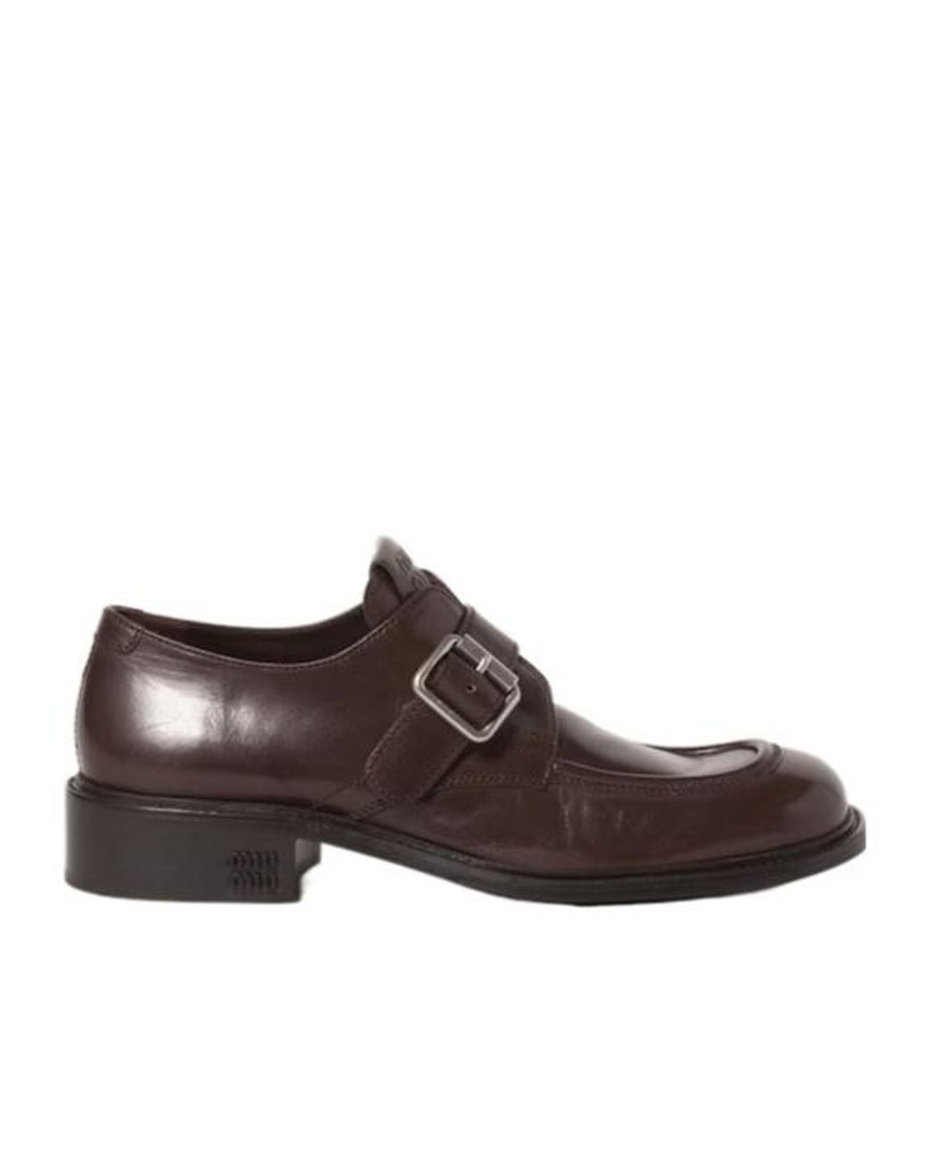 Miu Miu Brown Leather Brogues