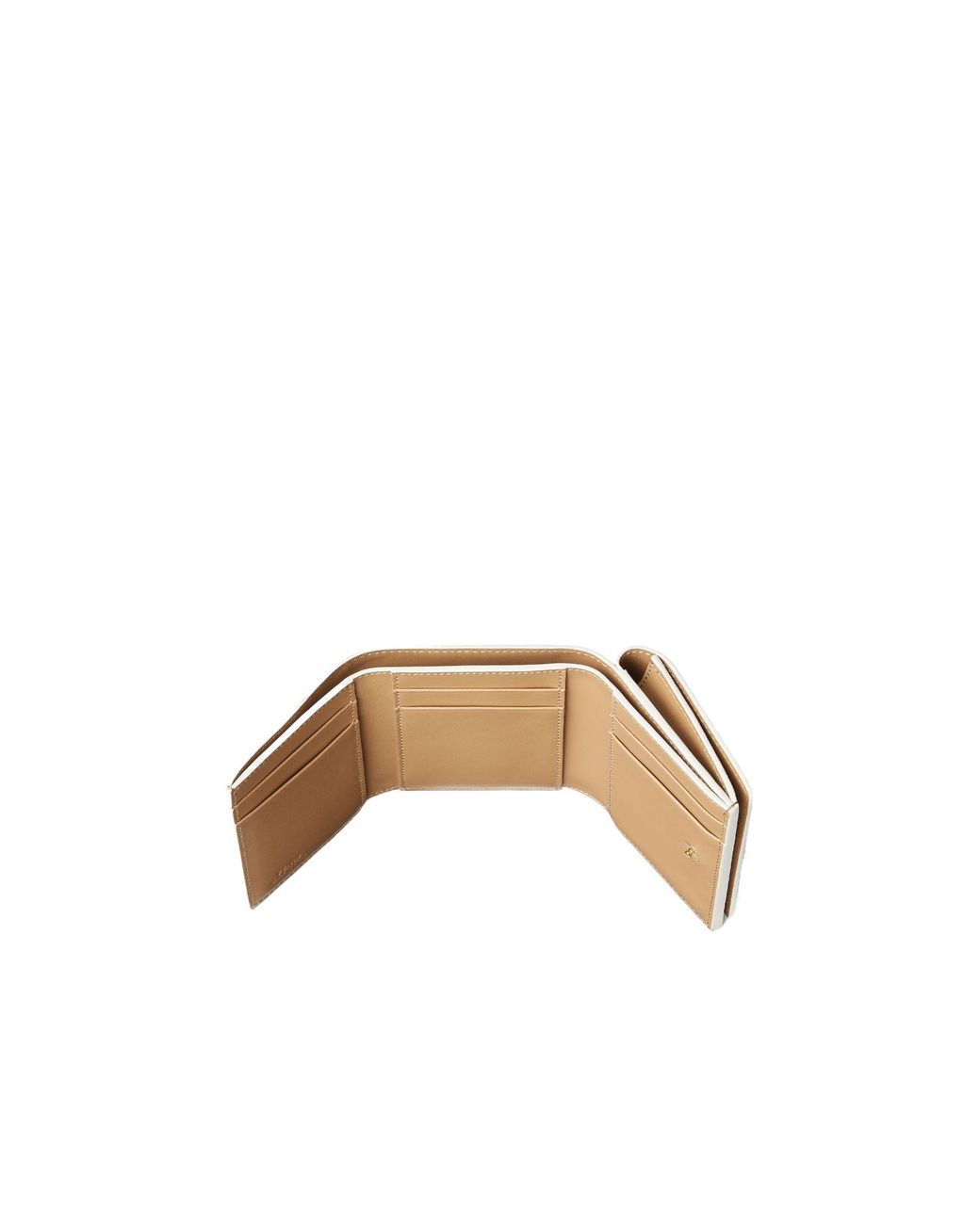 Fendi Pink Roma Ff Printed Tri-Fold Wallet
