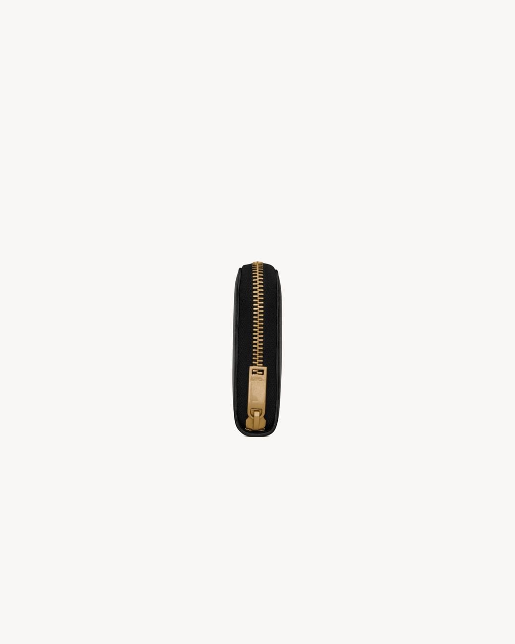Saint Laurent Black Zip-Around Wallet for men
