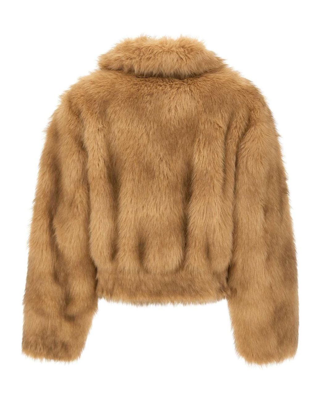 Stand Studio Brown Lena Faux Fur Jacket