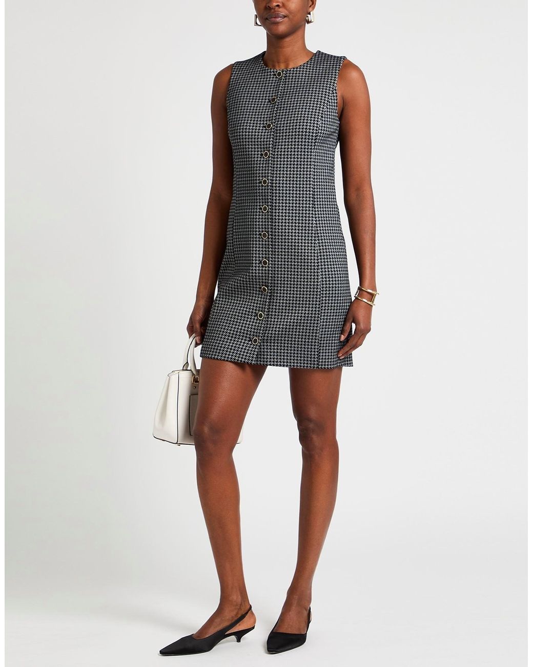 Rag & Bone Black Slim-Fit Sleeveless Dress