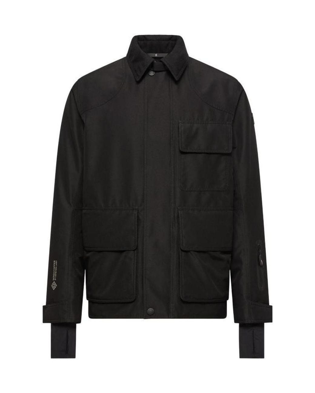 Moncler Black Andes Hooded Insulated Ski Jacket for men