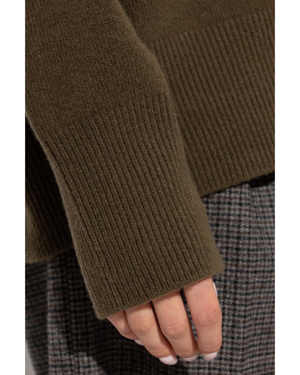 Rohe Green Long-Sleeved Sweater