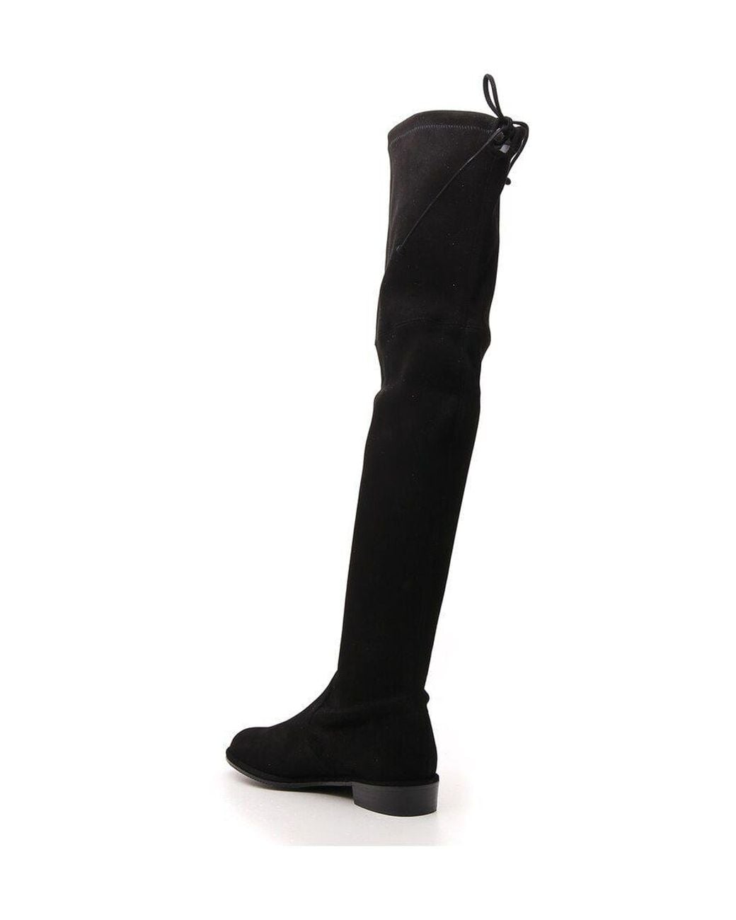 Stuart Weitzman Black Lowland Boots