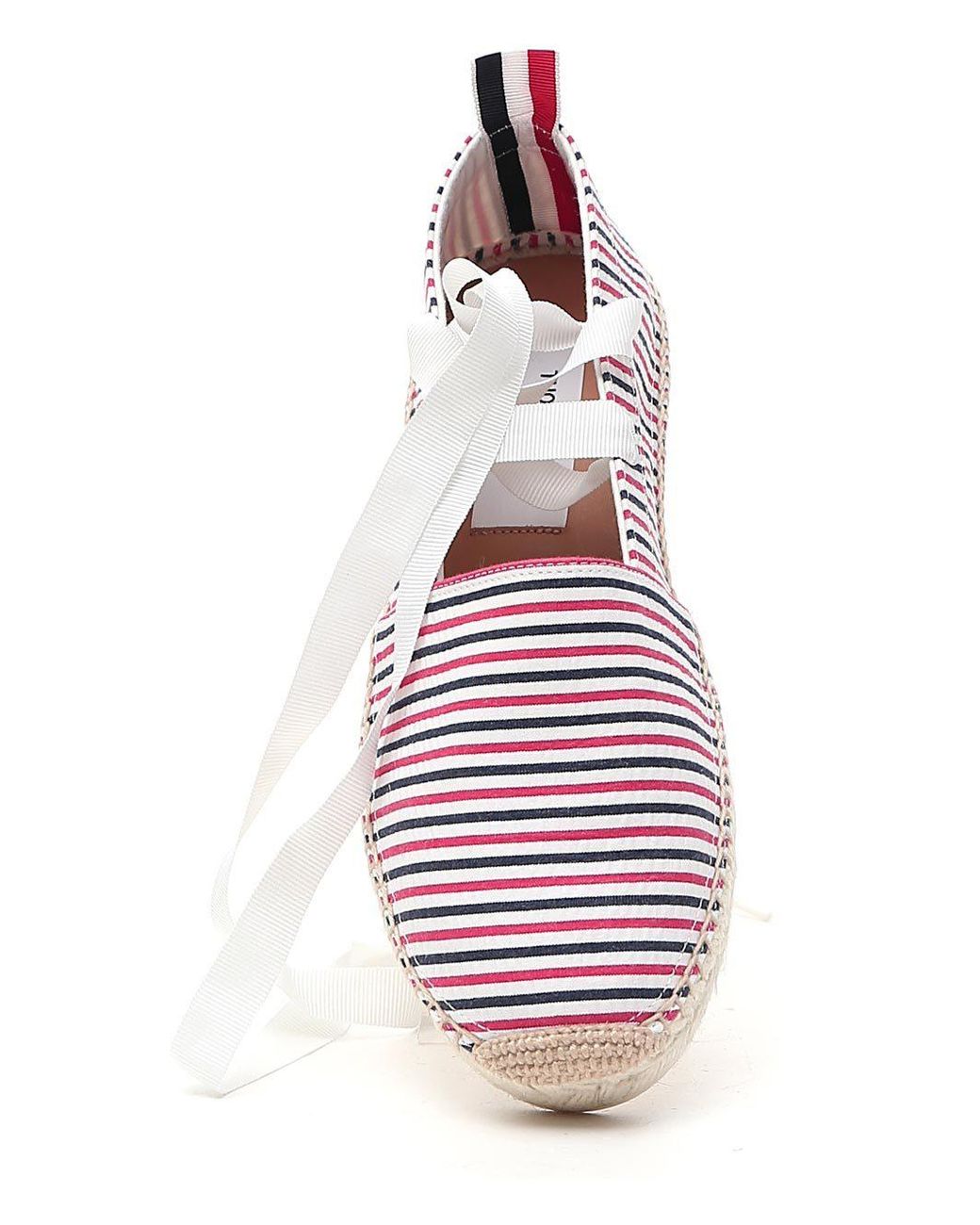 Thom Browne Purple Ankle Strap Espadrilles