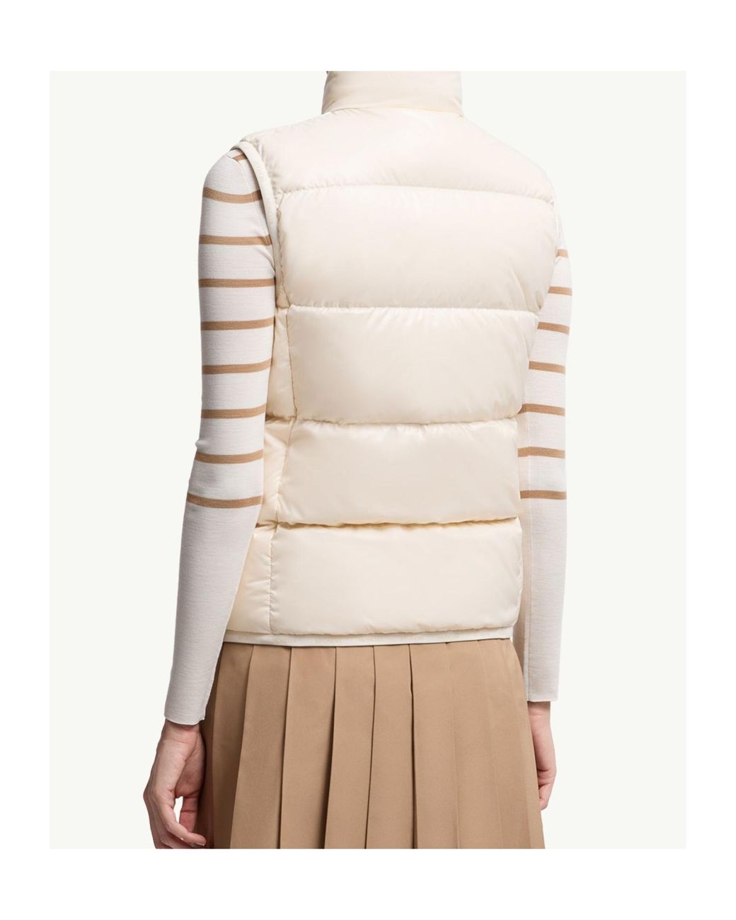 Moncler Natural Badia Down Gilet