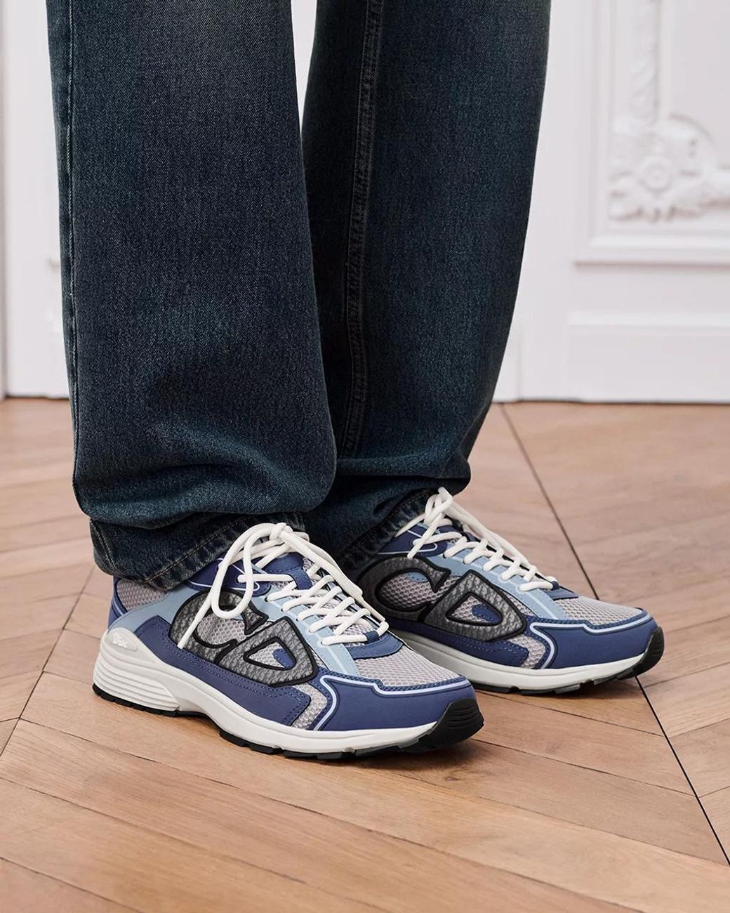 Dior Blue B30Countdown Sneaker for men
