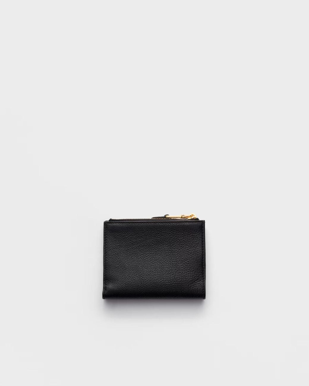 Prada Black Small Leather Wallet