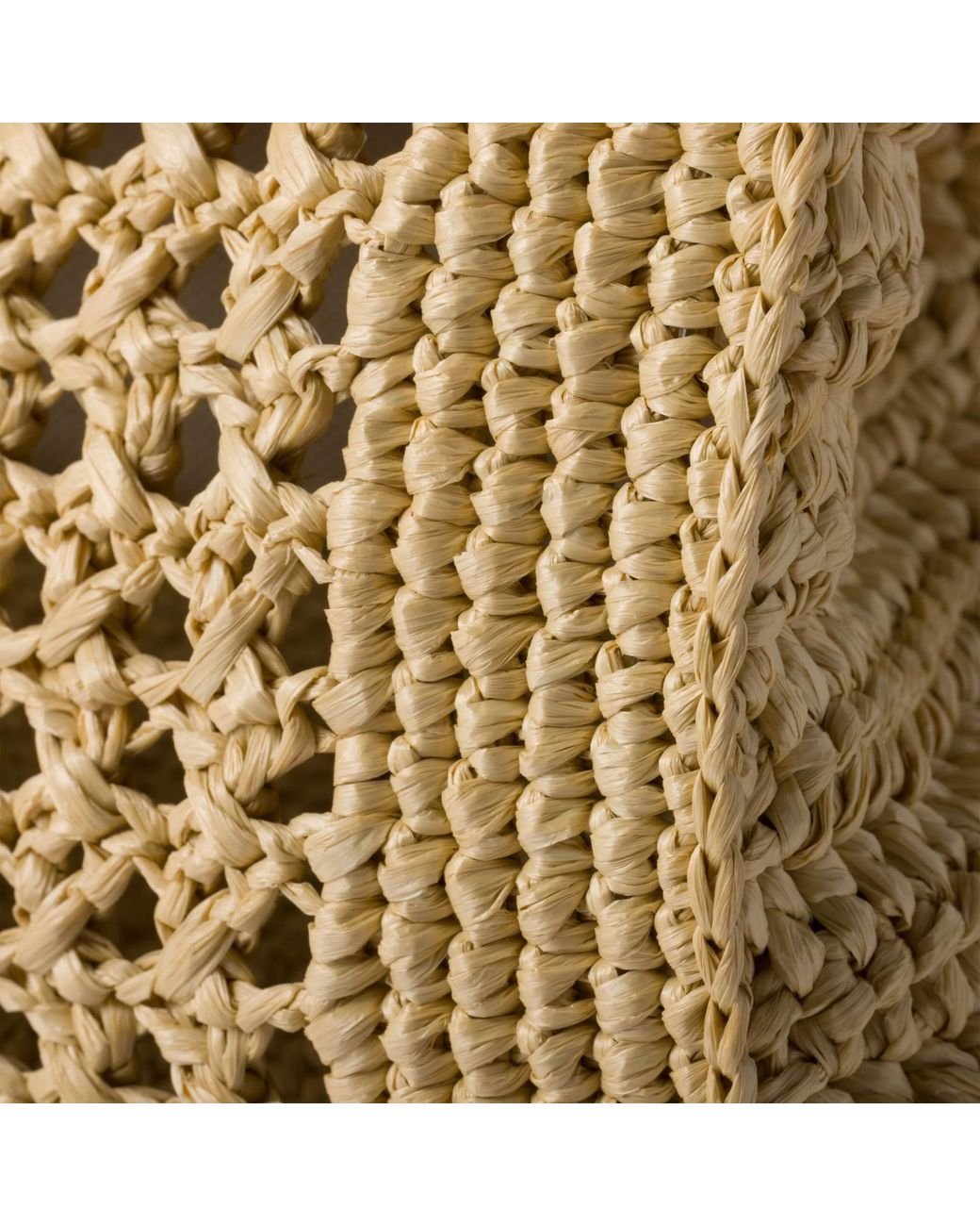 Miu Miu Natural Raffia-Effect Woven Handbag