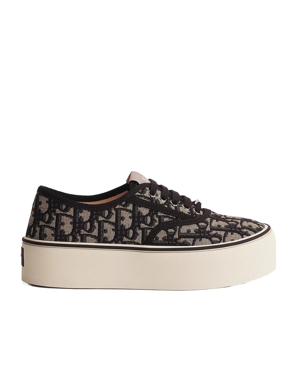 Dior Black Saltwind Platform Sneaker