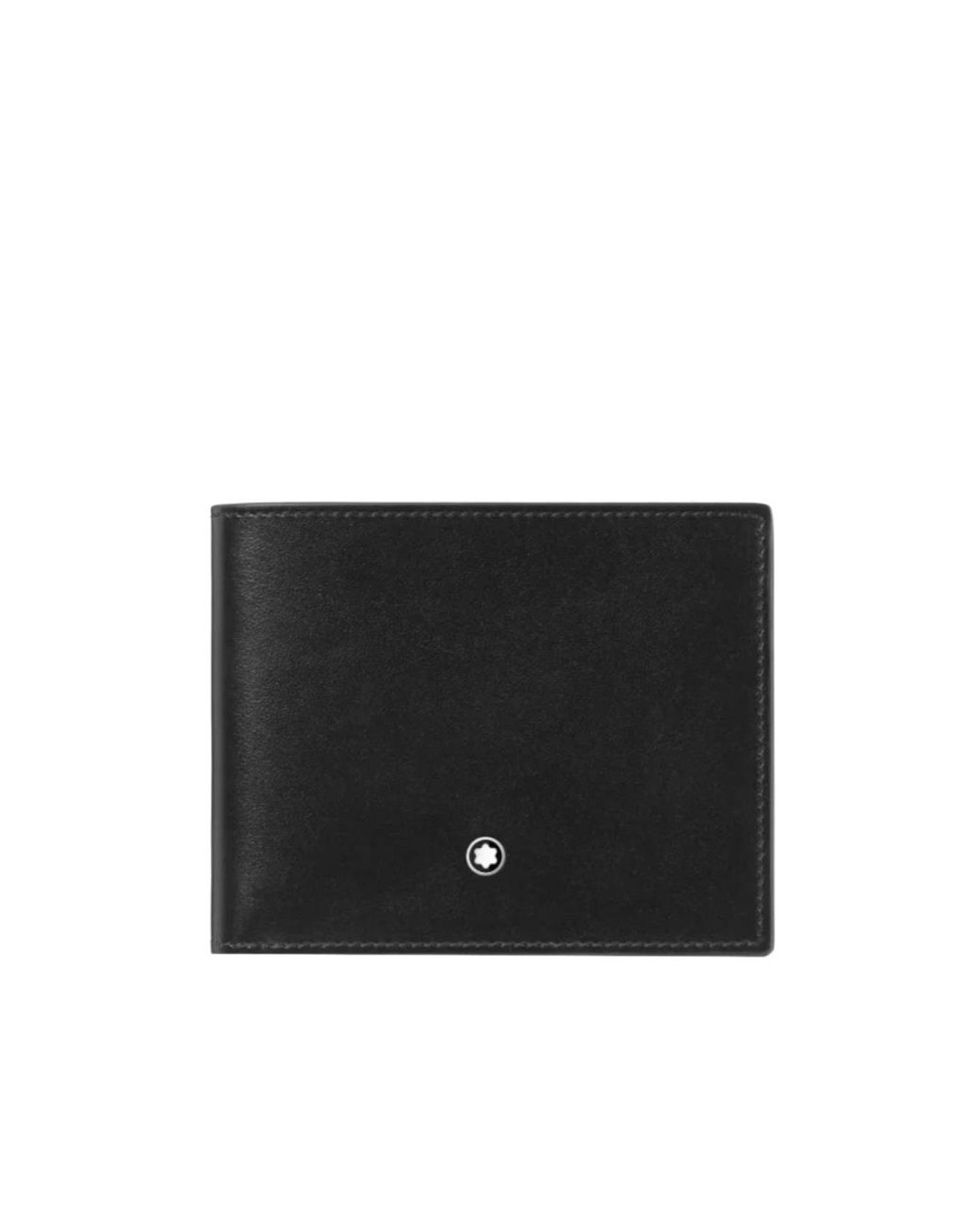 Montblanc Black Meisterstück Bifold Wallet for men