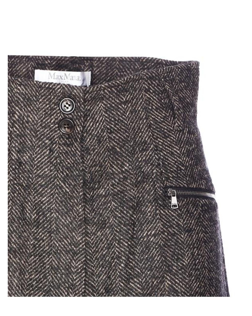 Max Mara Black Bolzano Shorts